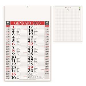 PA640 Calendario Olandese Classic - da €. 0,72 + iva cad