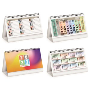 PA730 Calendario da Tavolo Multicolor - da €. 0,63 + iva cad